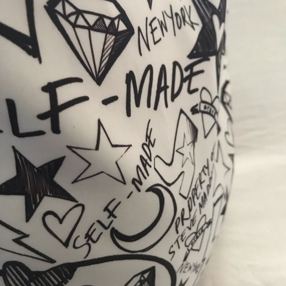 Steve Madden Womens Bashton Doddle Print Tote - Picture 4 of 4